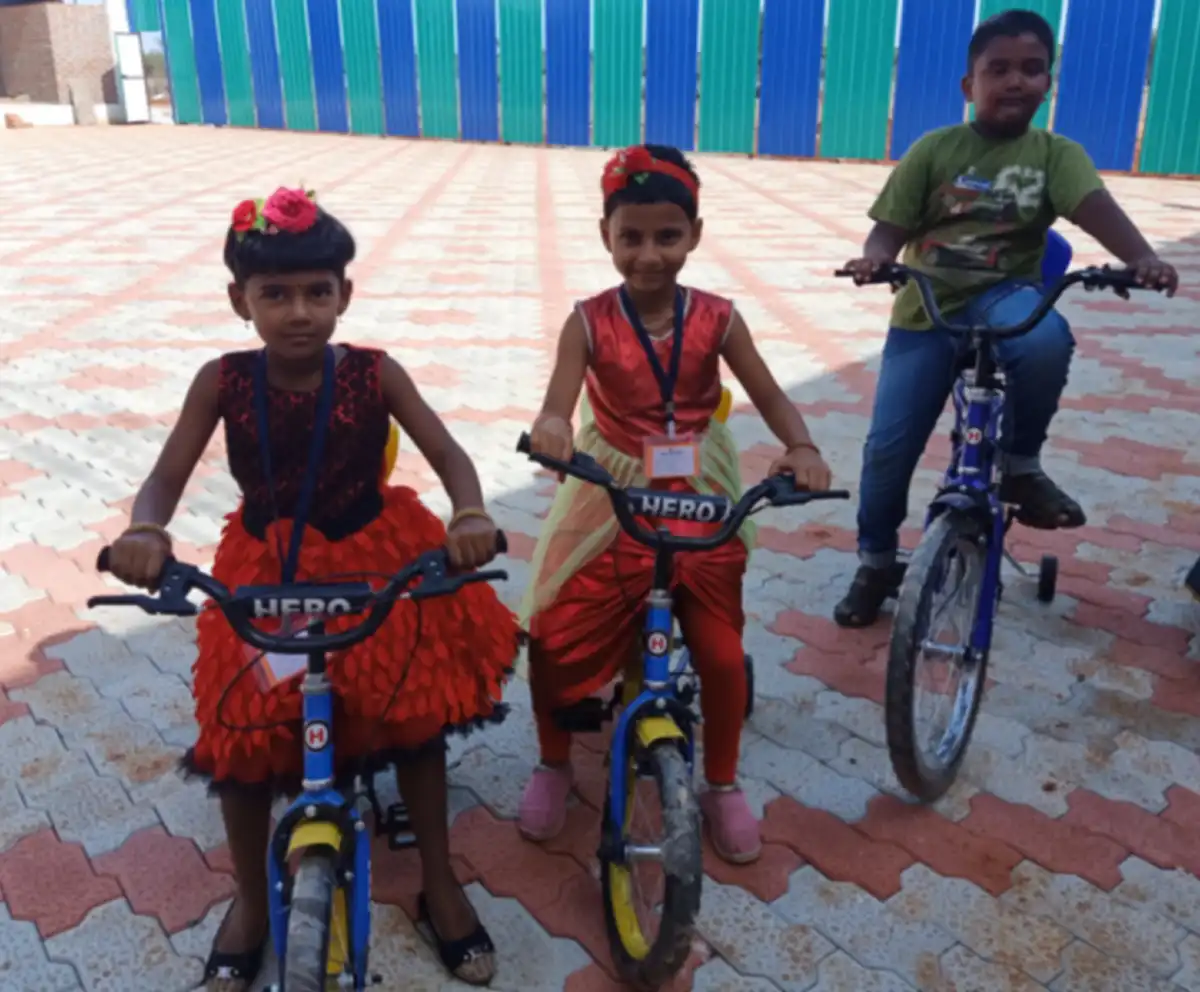 kids on bicycles